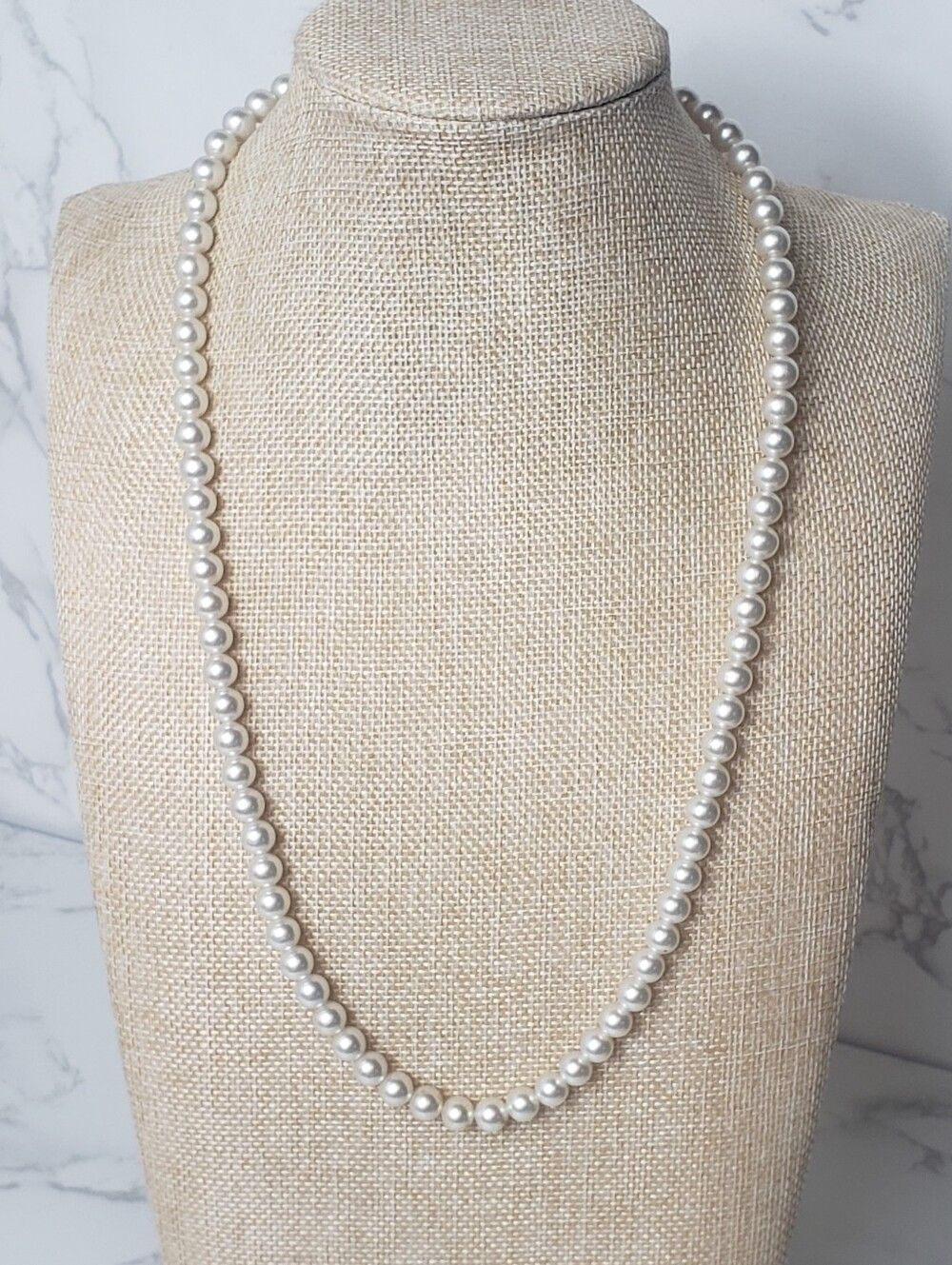 Vintage SARAH COVENTRY Faux Pearl Classic Necklace